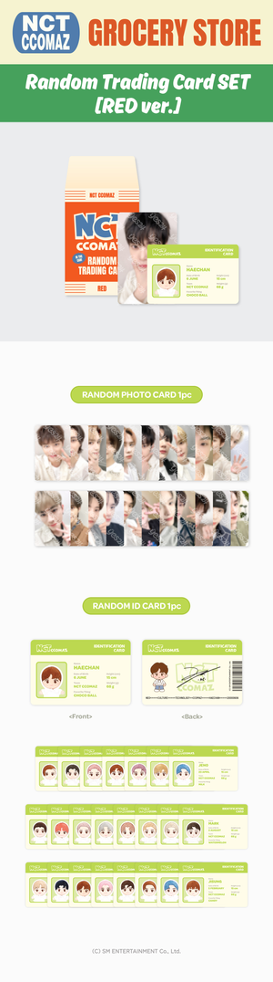 NCT -  'CCOMAZ GROCERY STORE' Trading Card Pack