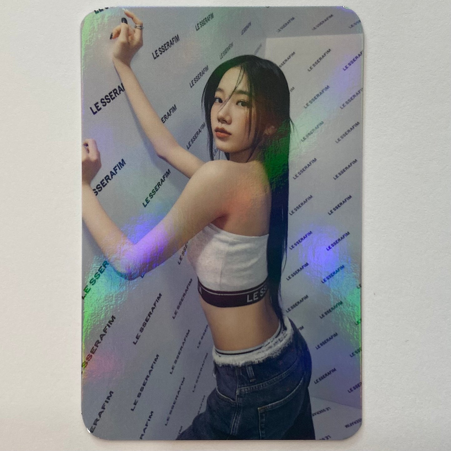 LE SSERAFIM - 'UNFORGIVEN' Aladin Holographic Photocards