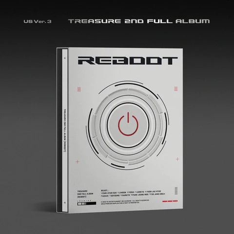 TREASURE - Reboot - WHITE Ver.