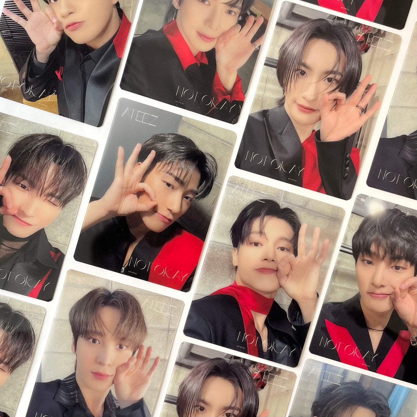 ATEEZ - 'NOT OKAY' HMV Photocards