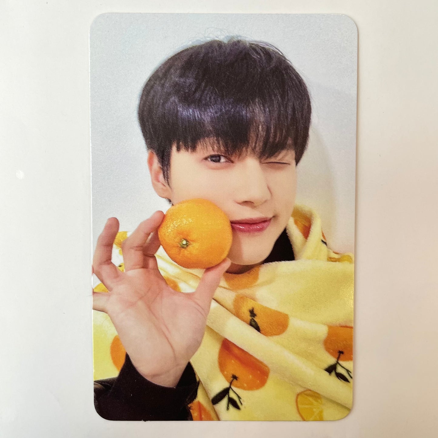 ATEEZ -  THE WORLD EP.FIN : WILL Makestar Lucky Draw (Tangerine ver)