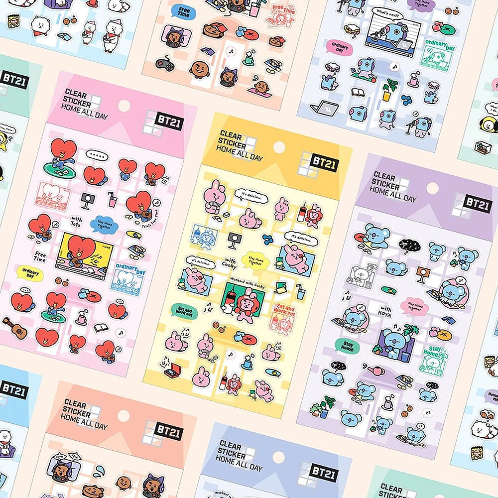 BT21 - Home All Day Sticker