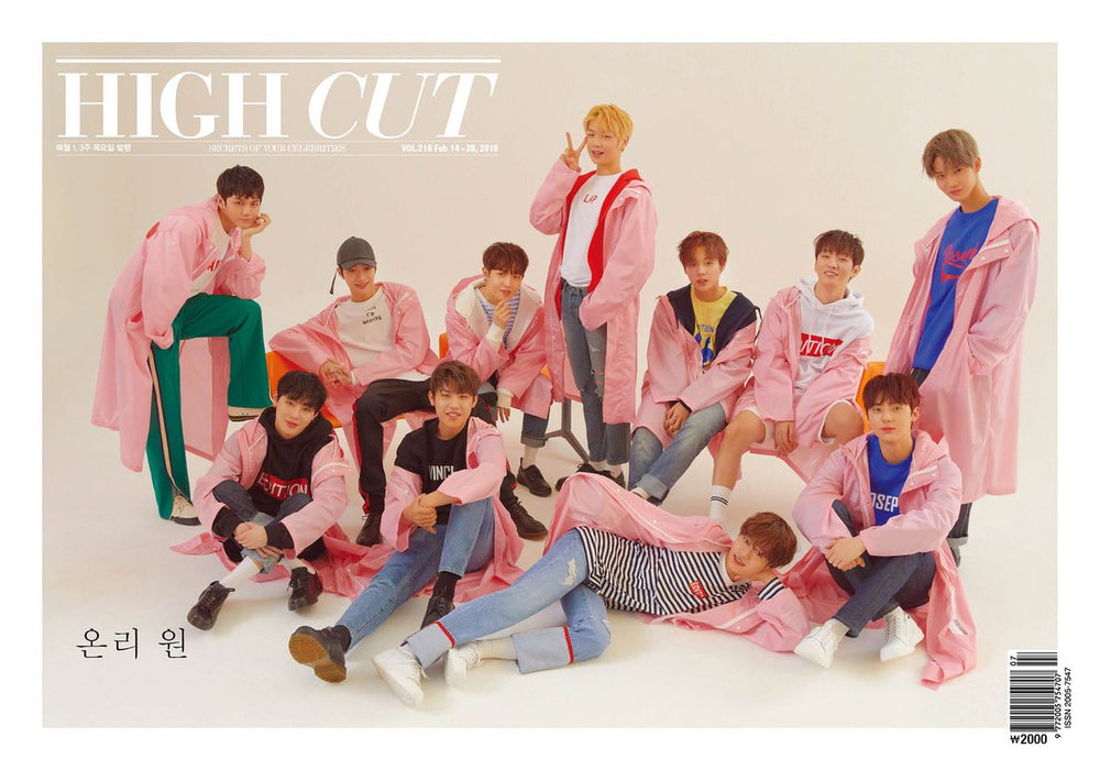 
            
                Load image into Gallery viewer, Wannaone - High Cut Magazine
            
        