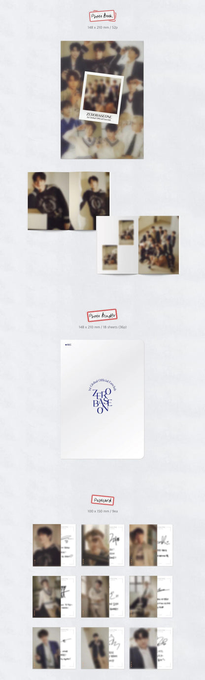 ZEROBASEONE - Official 1st Fanclub Kit