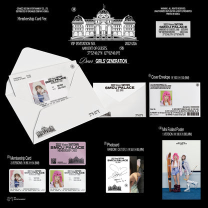 2022 Winter SMTOWN : SMCU PALACE (Membership Card ver.)