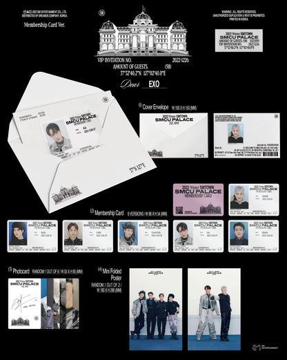 2022 Winter SMTOWN : SMCU PALACE (Membership Card ver.)