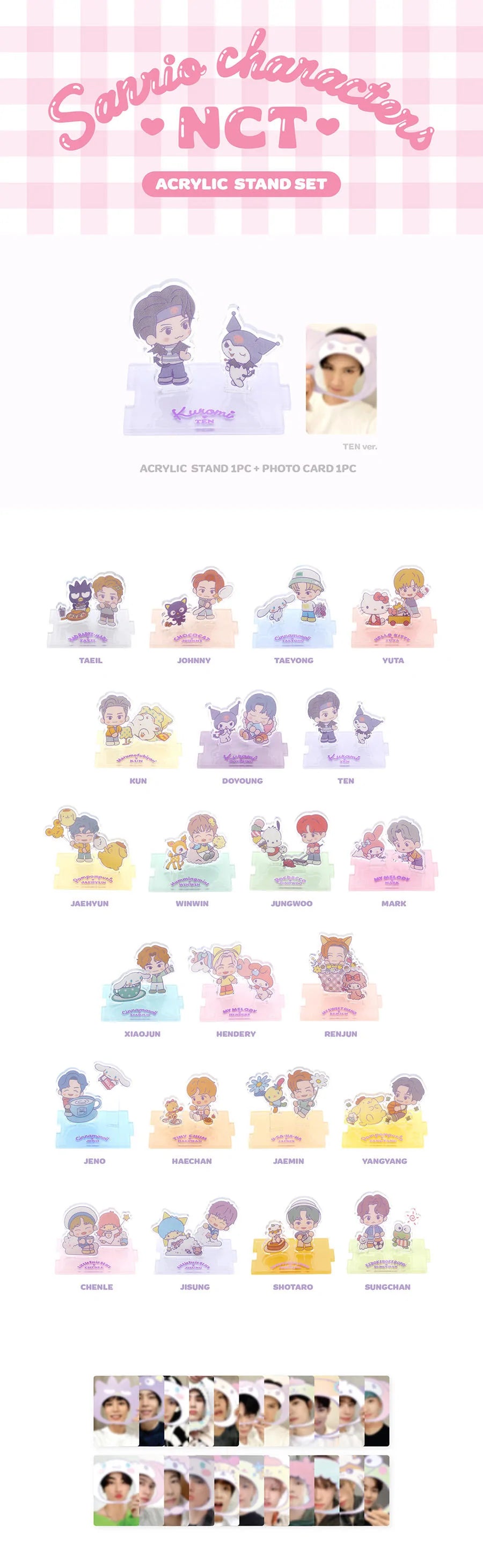 NCT X SANRIO - Acrylic Stands