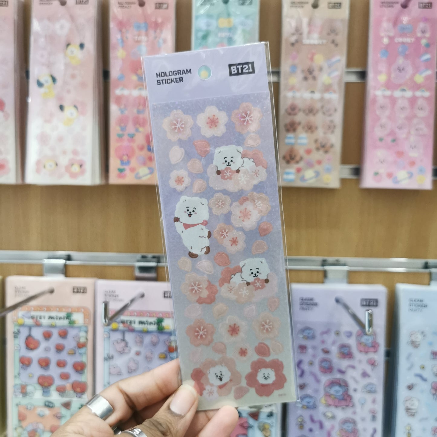 BT21 - Hologram Sticker Sheet