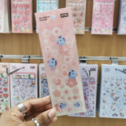 BT21 - Hologram Sticker Sheet