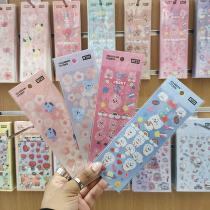 BT21 - Hologram Sticker Sheet