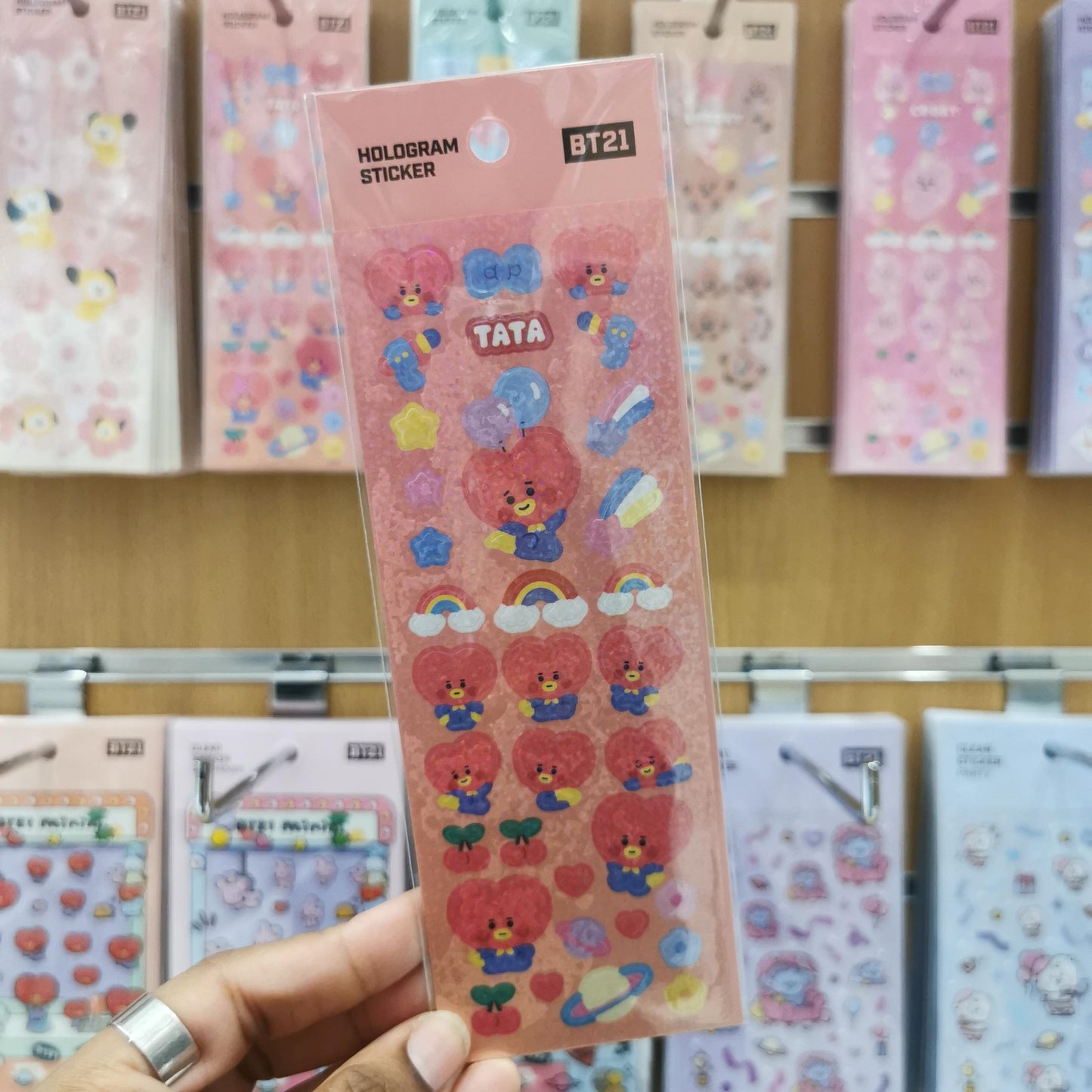 BT21 - Hologram Sticker Sheet