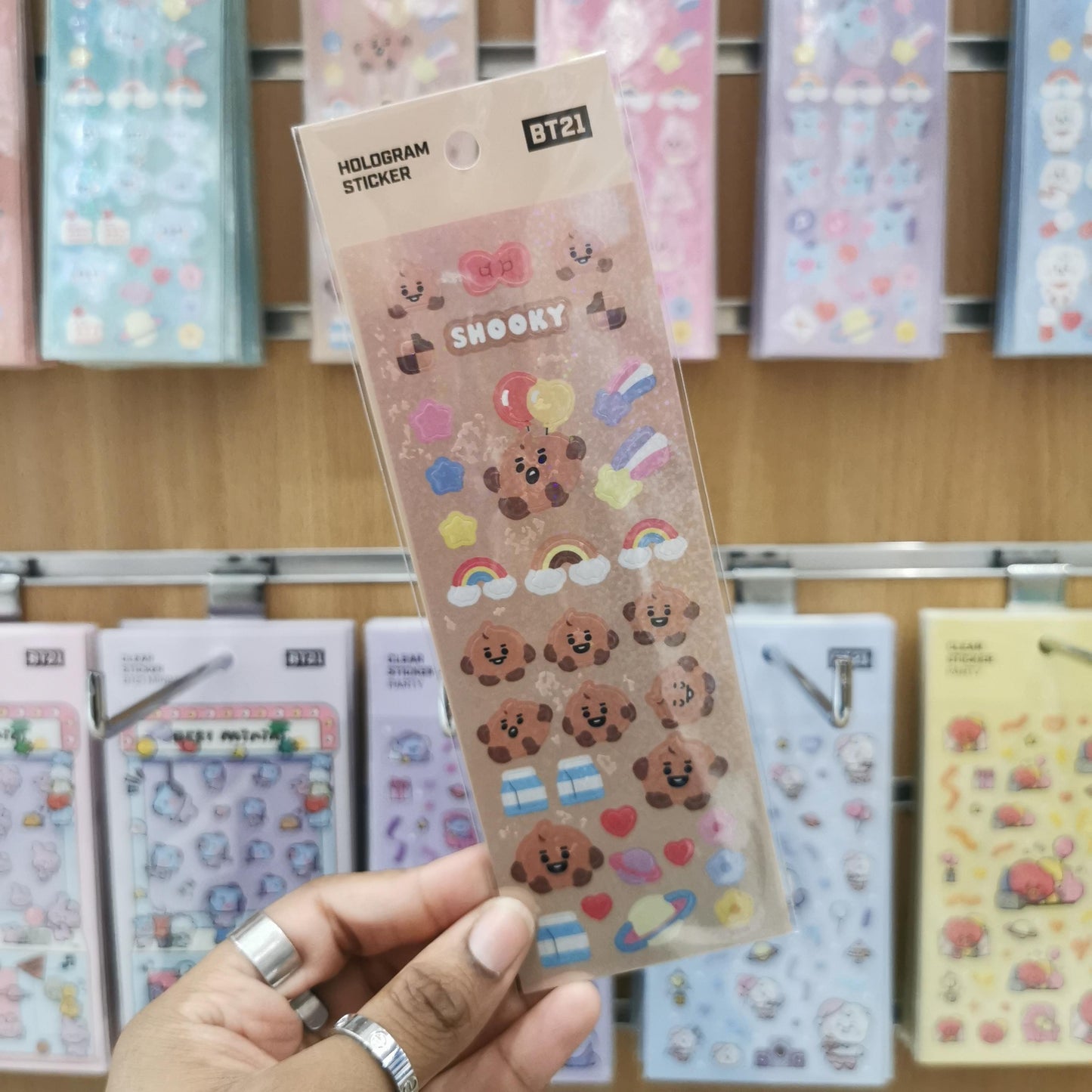 BT21 - Hologram Sticker Sheet