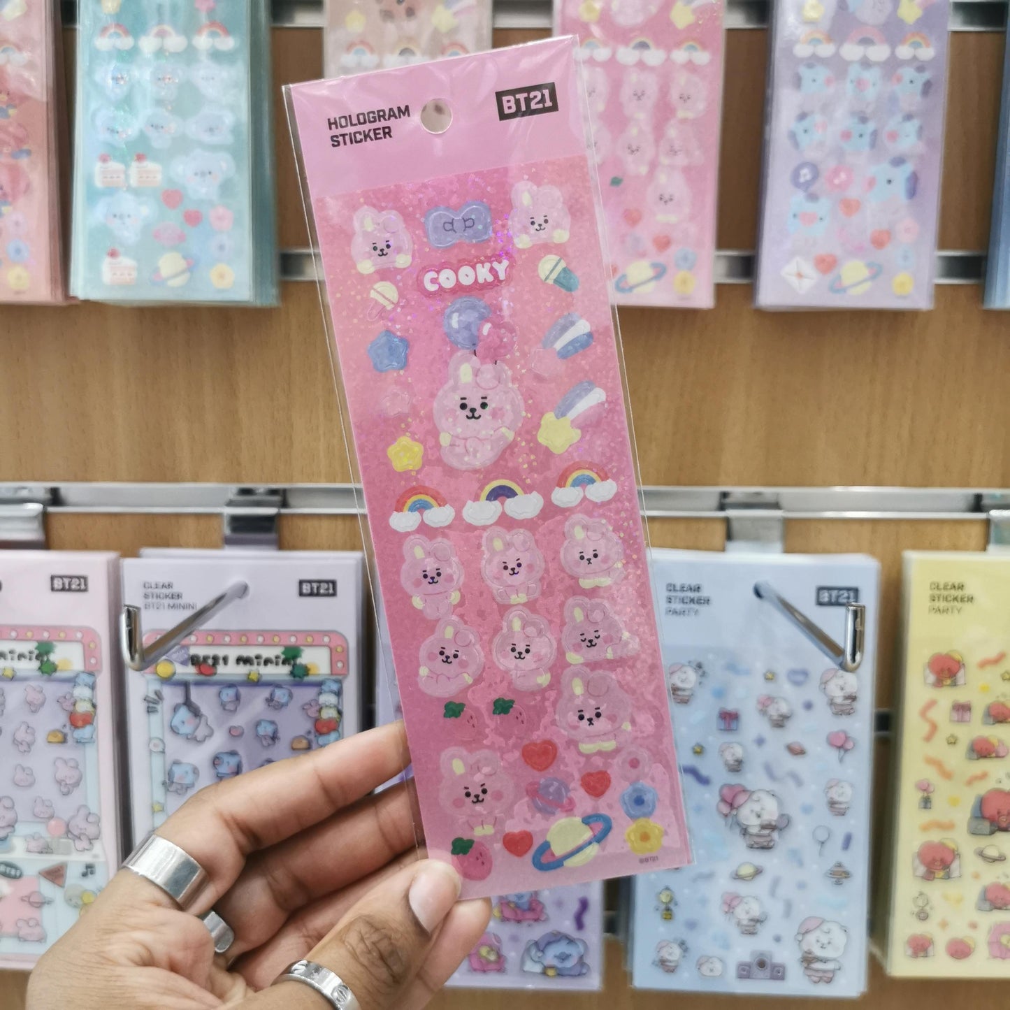 BT21 - Hologram Sticker Sheet