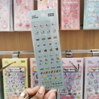 BT21 - Daily Sticker Sheets