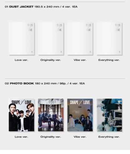 
            
                Load image into Gallery viewer, MONSTA X - Shape Of Love
            
        