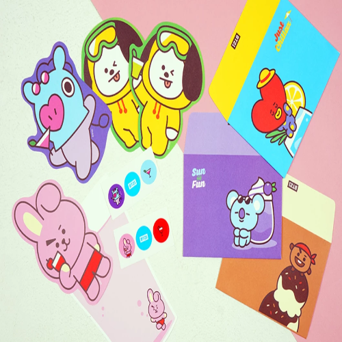 BT21 - Letter Stationary Set