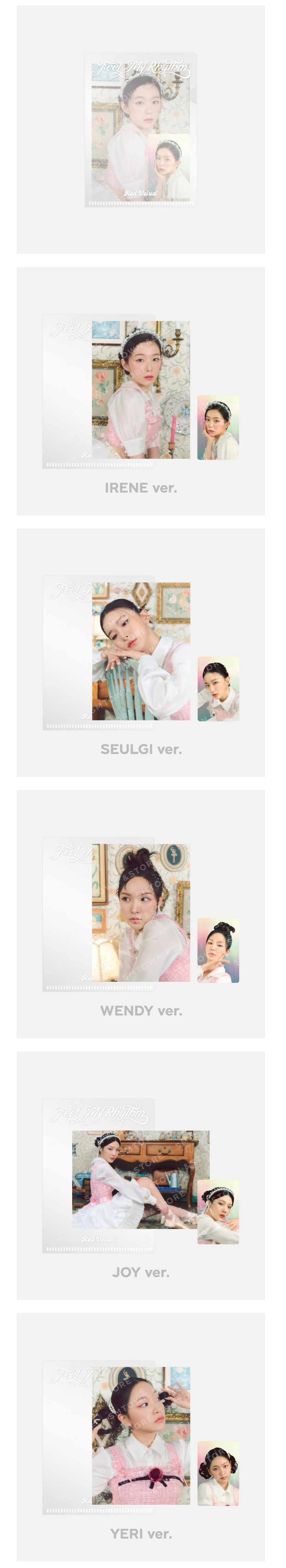 Red Velvet - Feel My Rhythm Postcard + Photocard Set