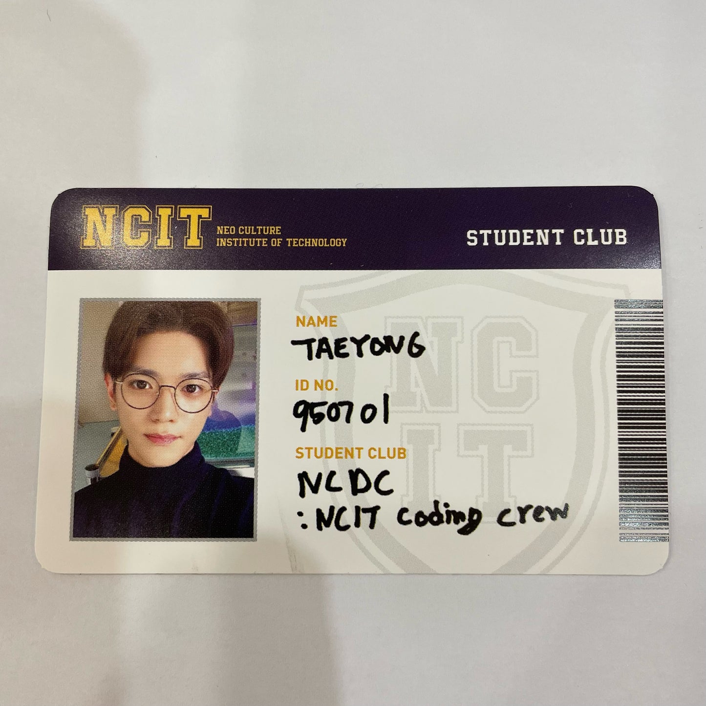 NCT 127 - NCIT PHOTOCARDS