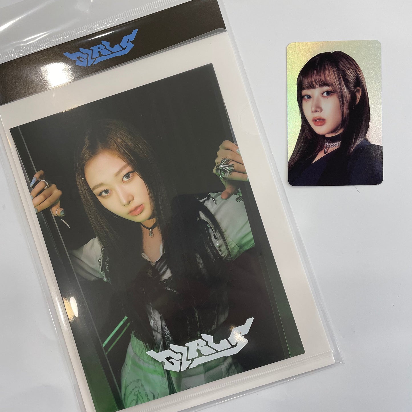 AESPA - ‘GIRLS’ Postcard & Hologram Photocard Set