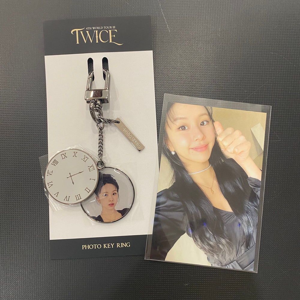 TWICE - 4th World Tour III Film Photo Keyring + Photocard