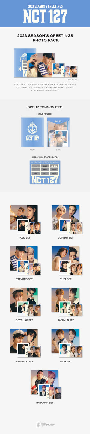 NCT 127- Season's Greetings 2023 Photo Pack