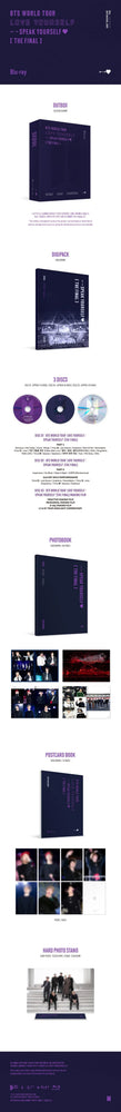 BTS - World Tour 'Love Yourself: Speak Yourself' The Final [Blu-Ray]