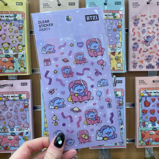 BT21 - Sticker Sheets