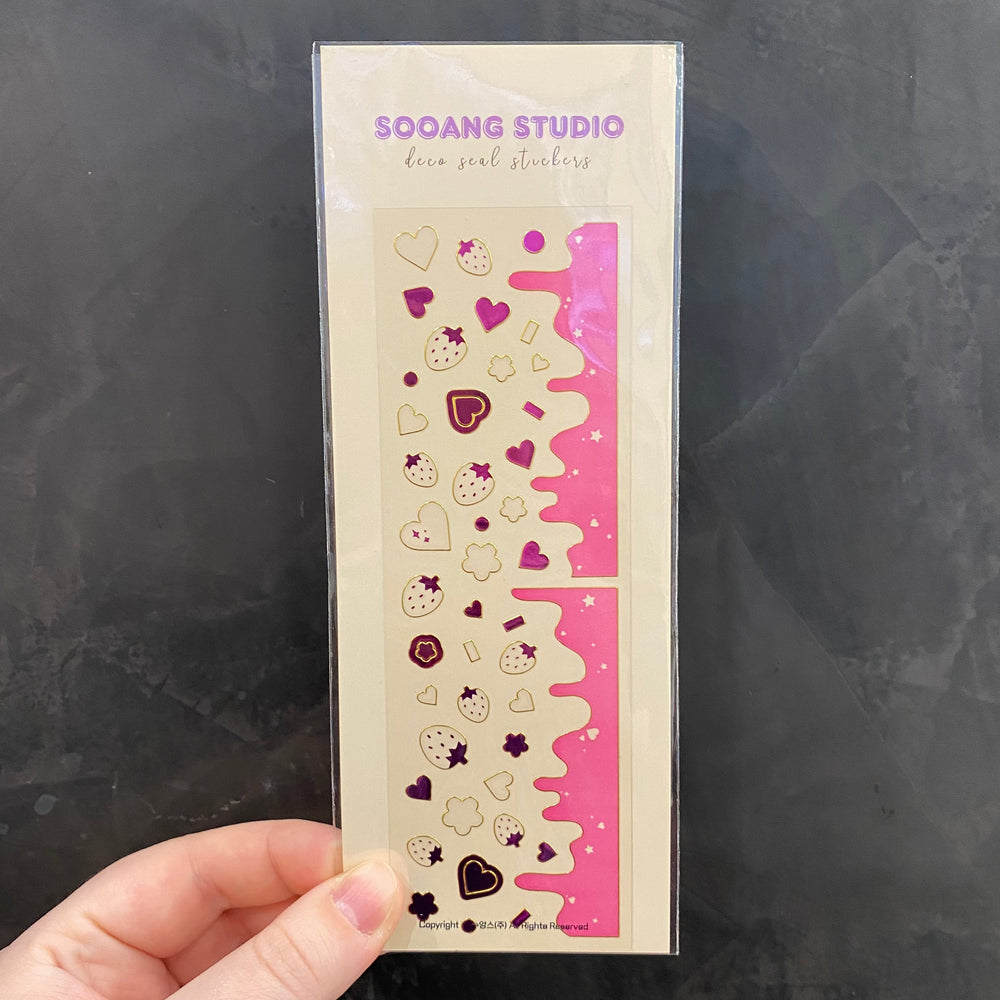 SOOANG STUDIO - Berry Melting Sticker