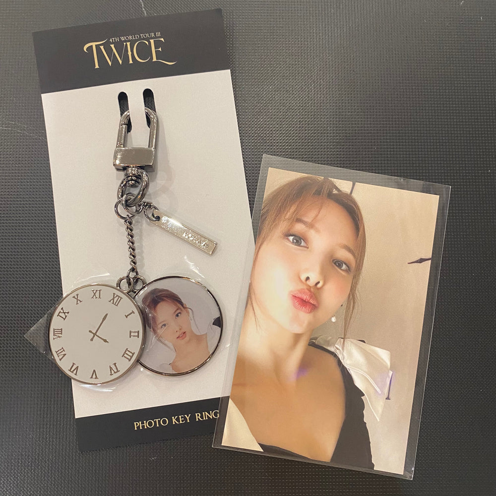 TWICE - 4th World Tour III Film Photo Keyring + Photocard