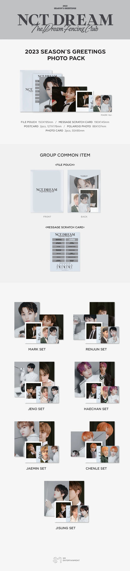 NCT DREAM - Season's Greetings 2023 Photo Pack