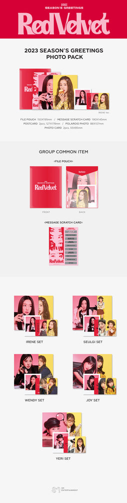 Red Velvet - Season's Greetings 2023 Photo Pack