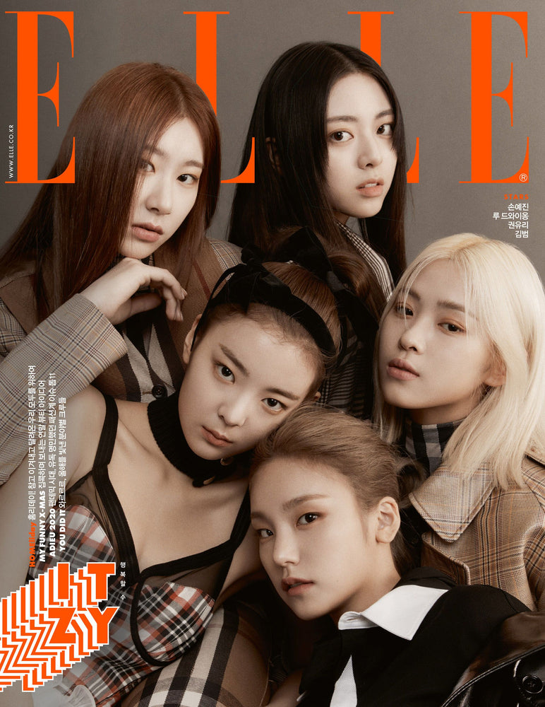 ELLE December 2020 Magazine [ITZY Cover]