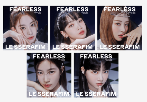 LE SSERAFIM - Fearless [Member Jewel Case]